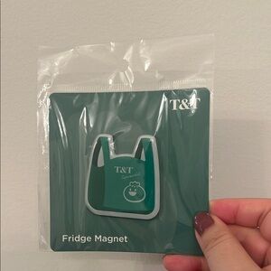T&T Supermarket Limited edition Green Fridge Magnet New w tag! Price is for one